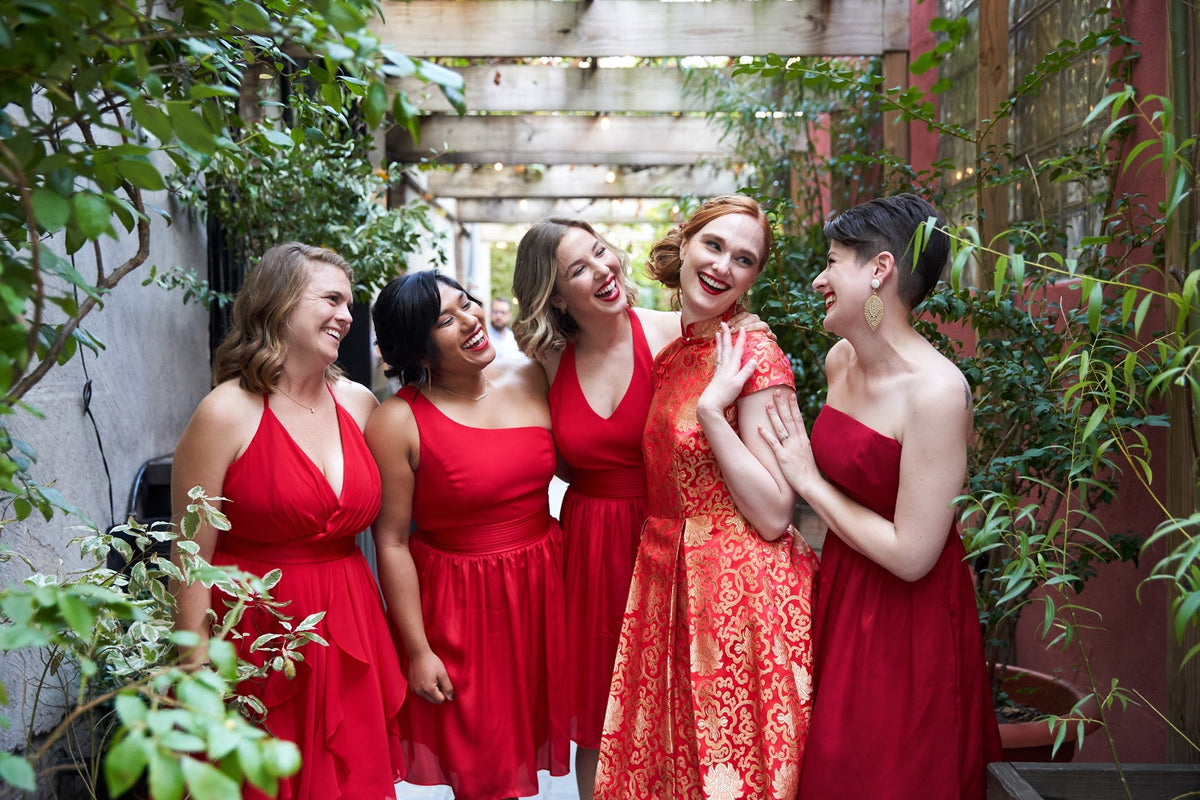 what does a red dress at a wedding mean Red Wedding Dresses: Symbolism and Modern Meanings