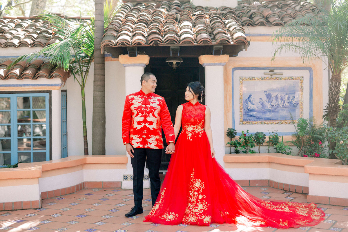 Wedding Changshan | Chinese Tang Suit for Your Modern Wedding East Meets Dress Wedding Changshan | Chinese Tang Suit for Your Modern Wedding East Meets Dress