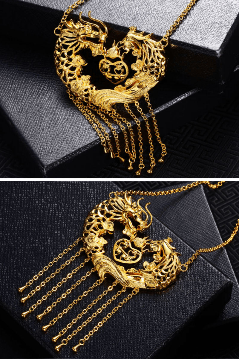Chinese wedding necklace deals