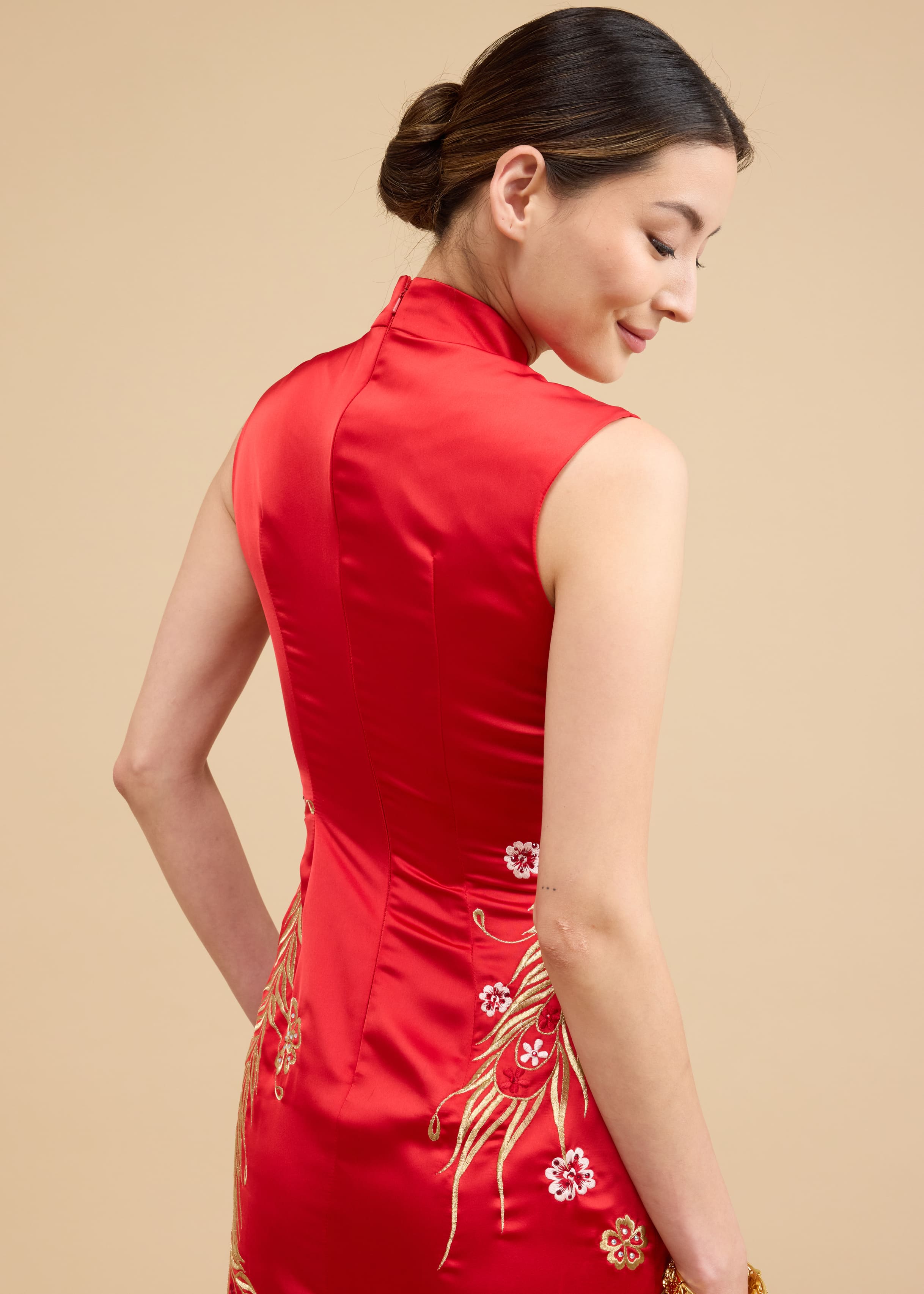 Willa Bespoke Dress | Double Phoenix Mermaid Chinese Wedding Dress