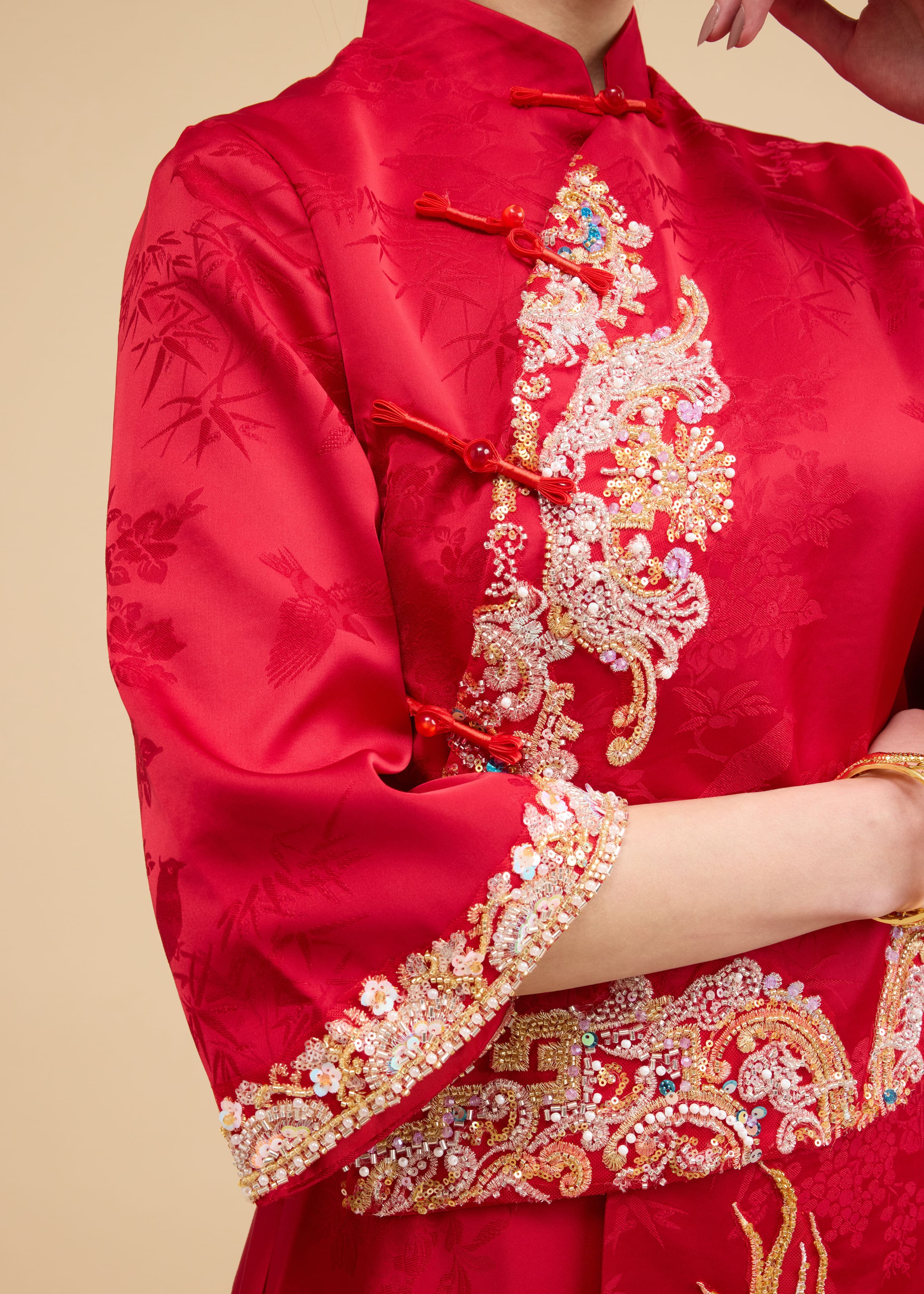 Eleanor Bespoke Dress | Qun Kwa Chinese Wedding Dress