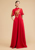 Janelle Bespoke Dress | Phoenix Tail A-Line Chinese Wedding Dress