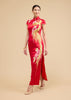 May Bespoke Dress | Phoenix and Floral Qipao Chinese Wedding Dress