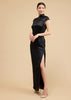 Maya Bespoke Dress | Modern Black Traditional Qipao