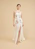 Andrea Bespoke Dress | Modern Phoenix and Floral White Mermaid Chinese Wedding Dress