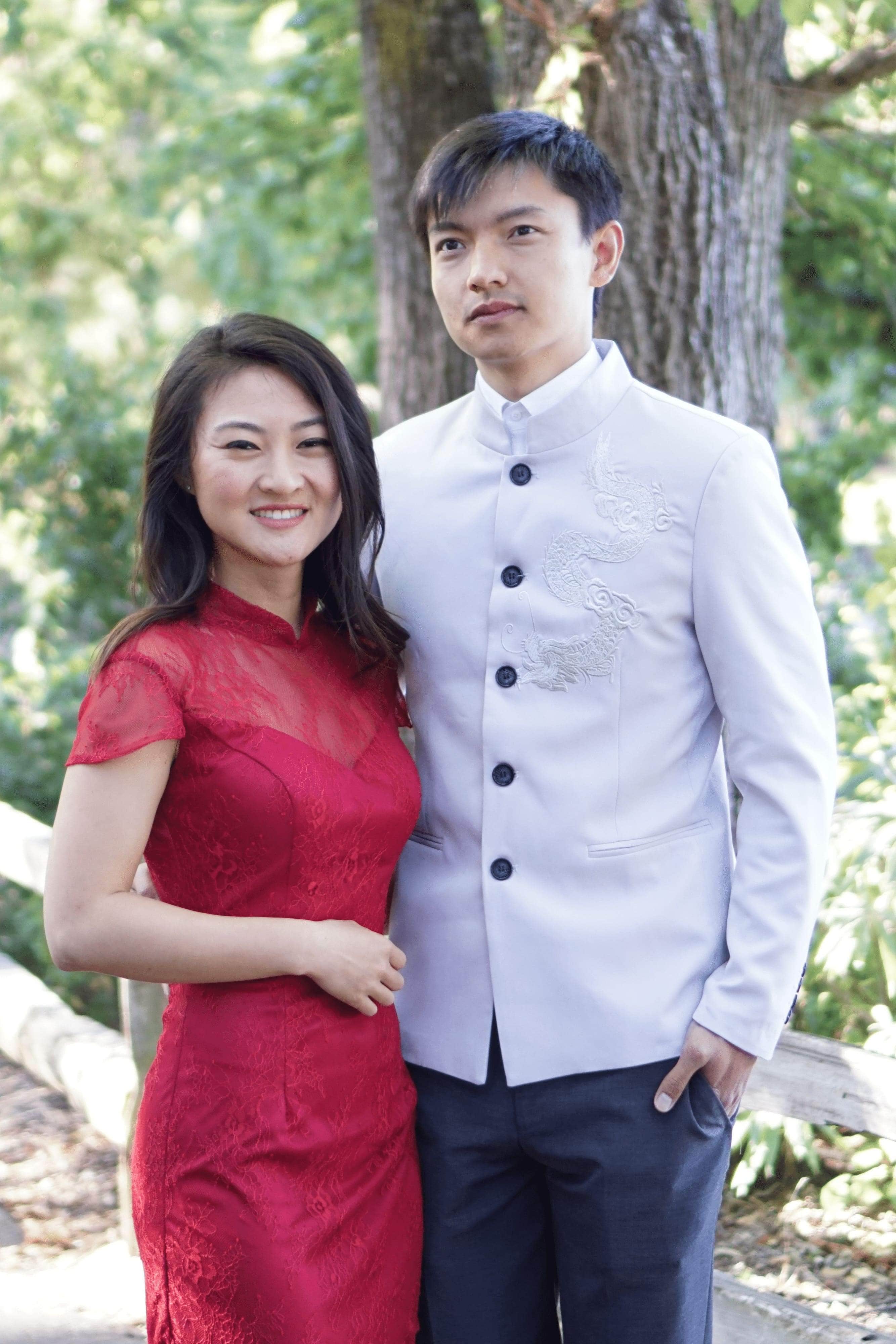 Astrid Bespoke Dress | Modern Lace Wedding Cheongsam