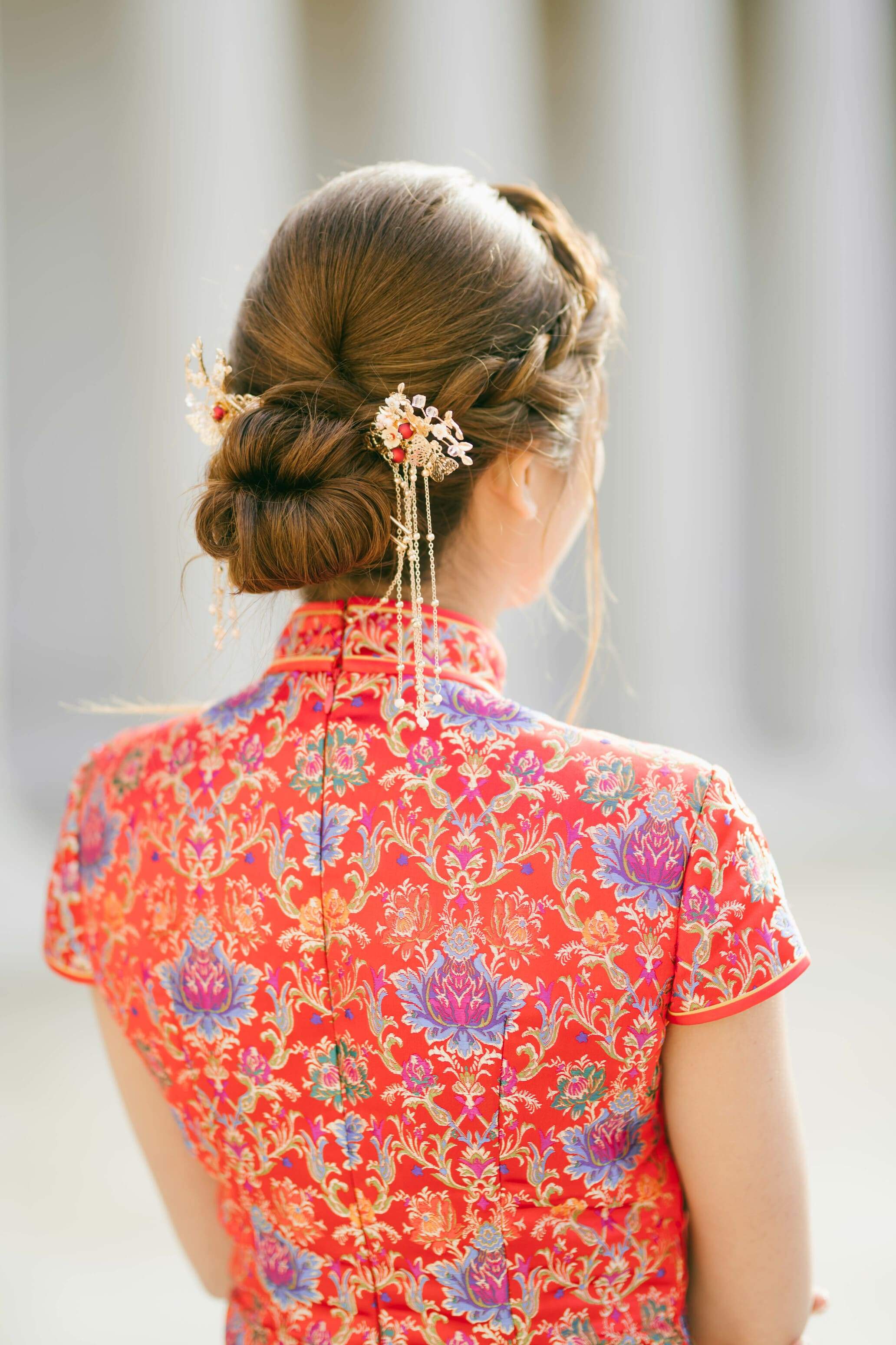 Blossom Chinese Wedding Hairpin