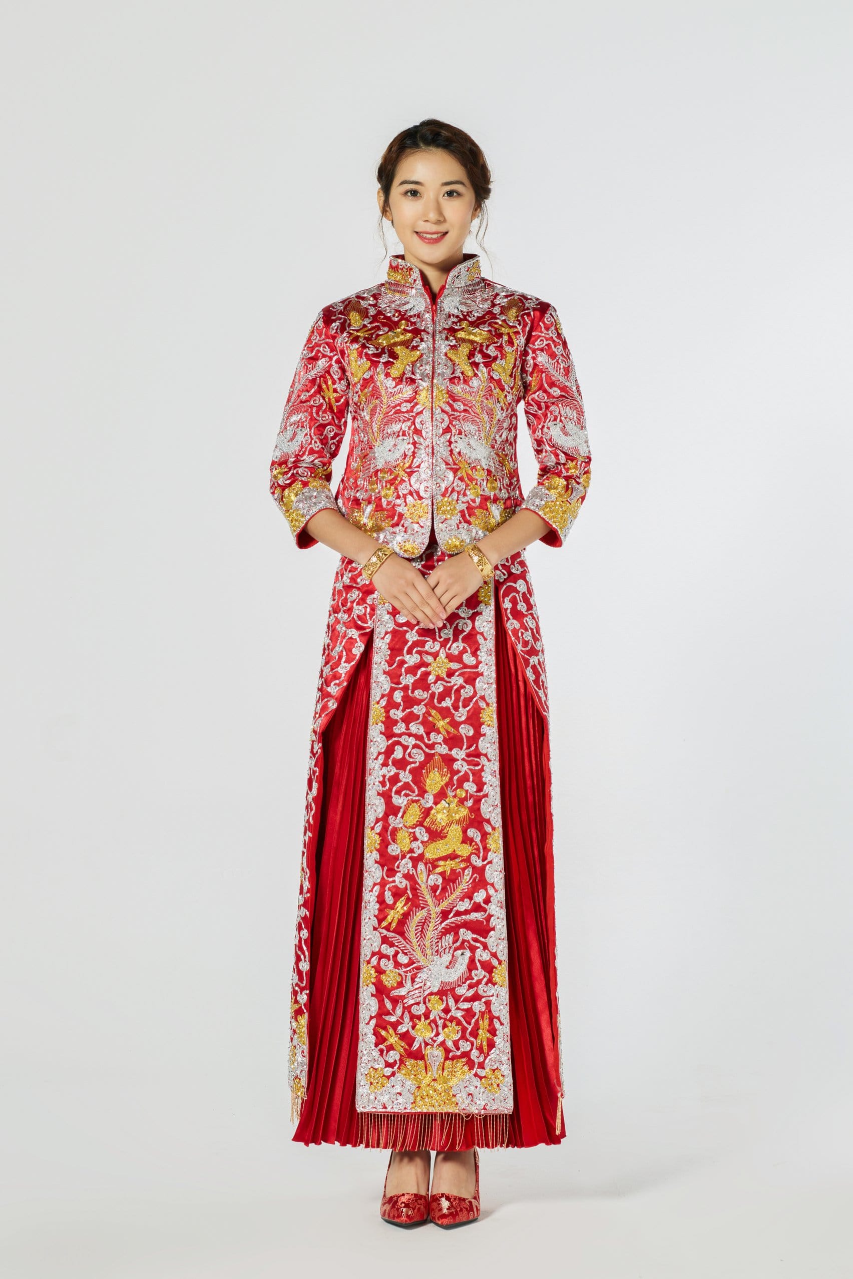 Catherine Dress | Qun Kwa Chinese Wedding Dress | East Meets Dress
