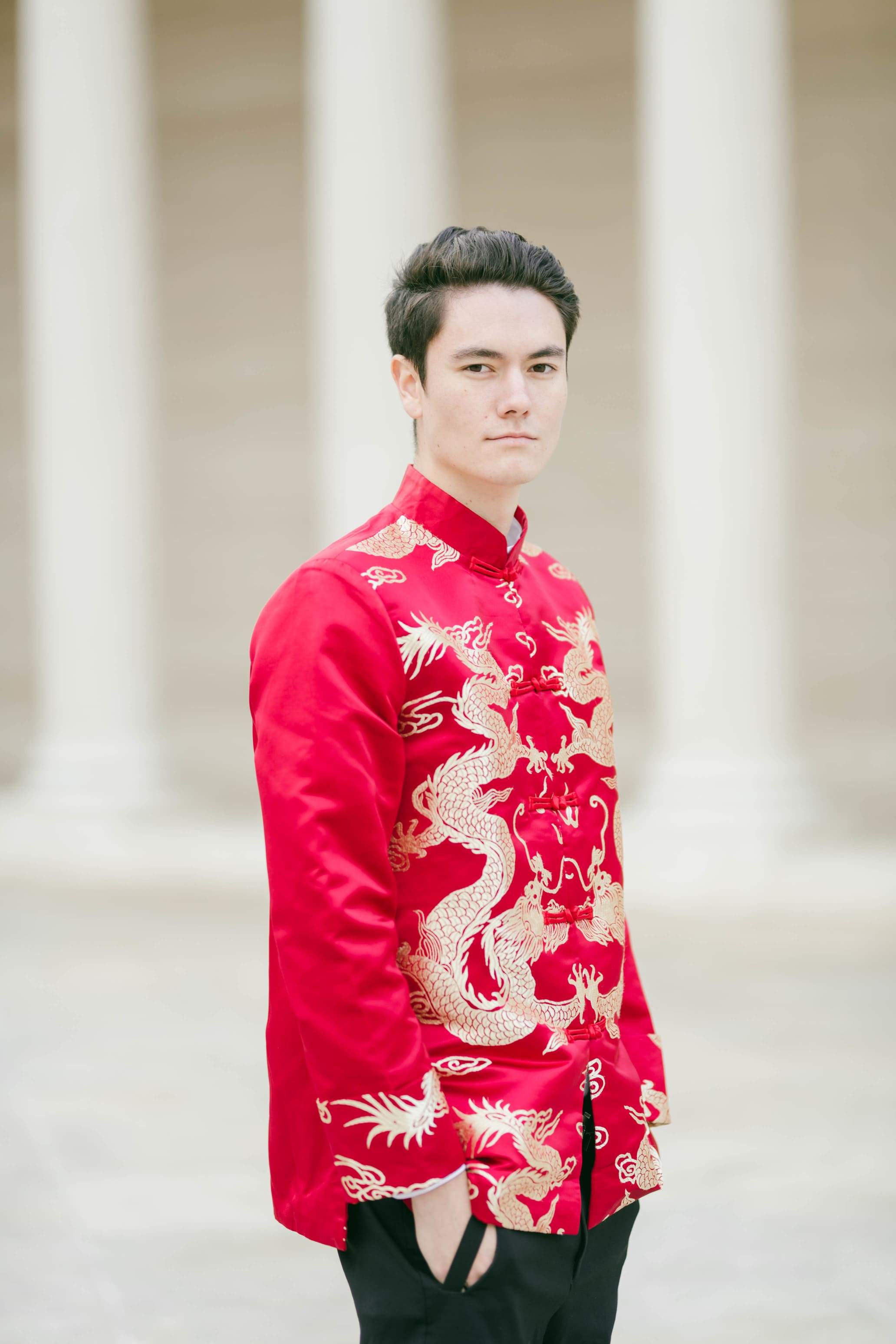Chinese Wedding Men's Brocade Jacket | East Meets Dress - Shang Jacket Chinese Wedding Men's Brocade Jacket | East Meets Dress - Shang Jacket