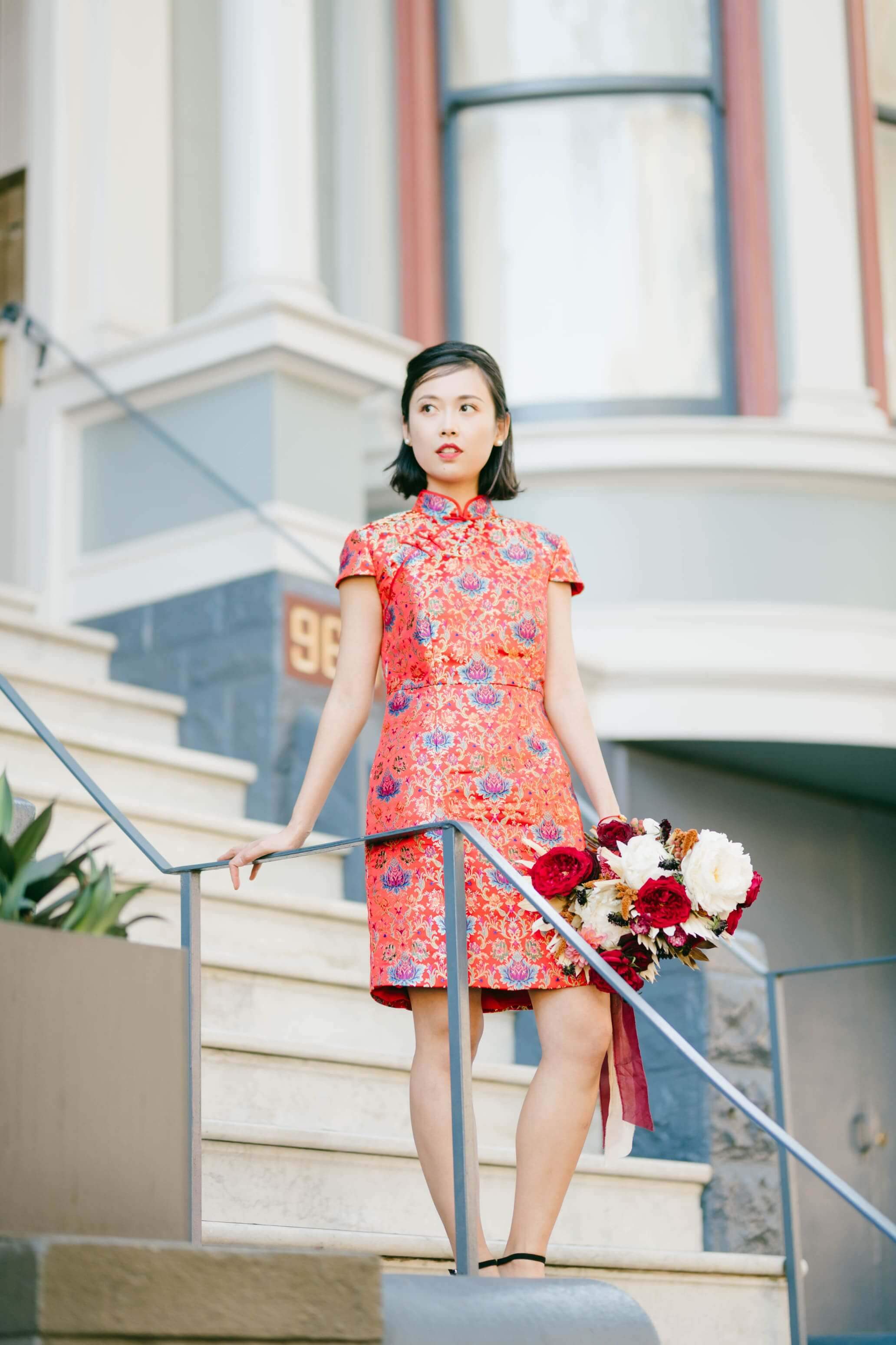 Chinese Wedding Dress | Modern Cheongsam & Qipao | East Meets Dress Chinese Wedding Dress | Modern Cheongsam & Qipao | East Meets Dress