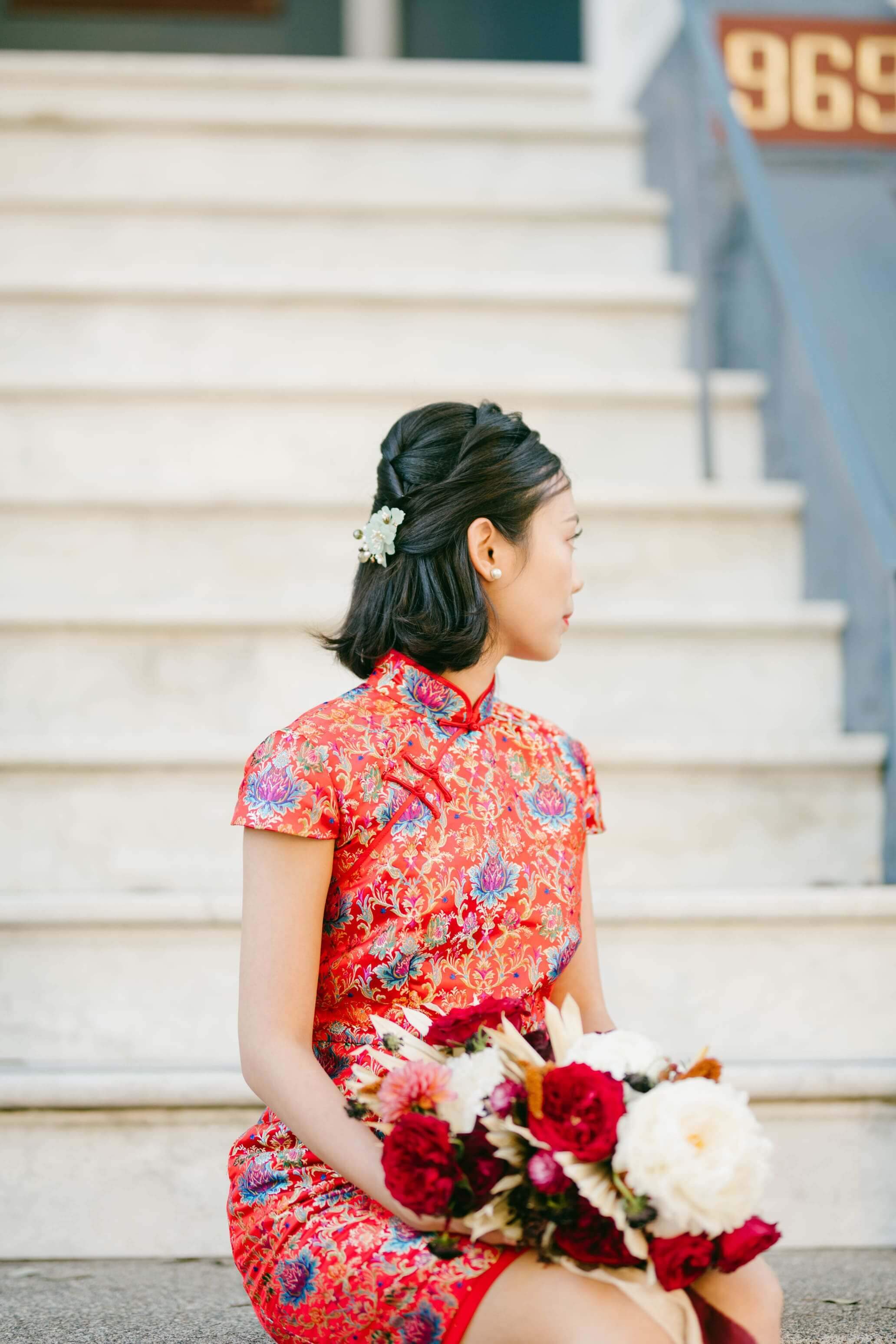 Chinese Wedding Dress | Modern Cheongsam & Qipao | East Meets Dress - Nadya Dress Chinese Wedding Dress | Modern Cheongsam & Qipao | East Meets Dress - Nadya Dress