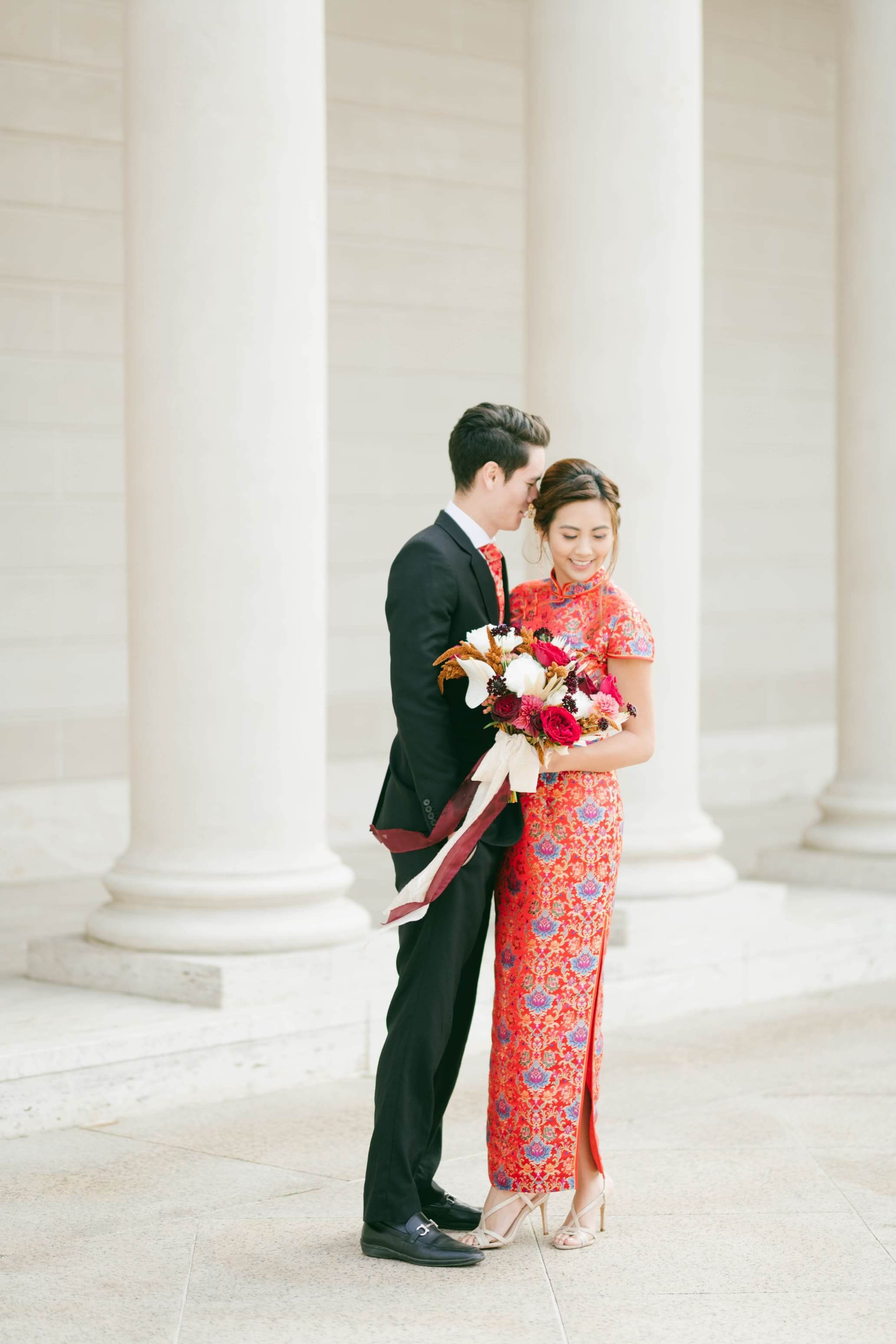 Chinese Wedding Dress | Modern Cheongsam & Qipao | East Meets Dress - Ali Bespoke Dress Chinese Wedding Dress | Modern Cheongsam & Qipao | East Meets Dress - Ali Bespoke Dress