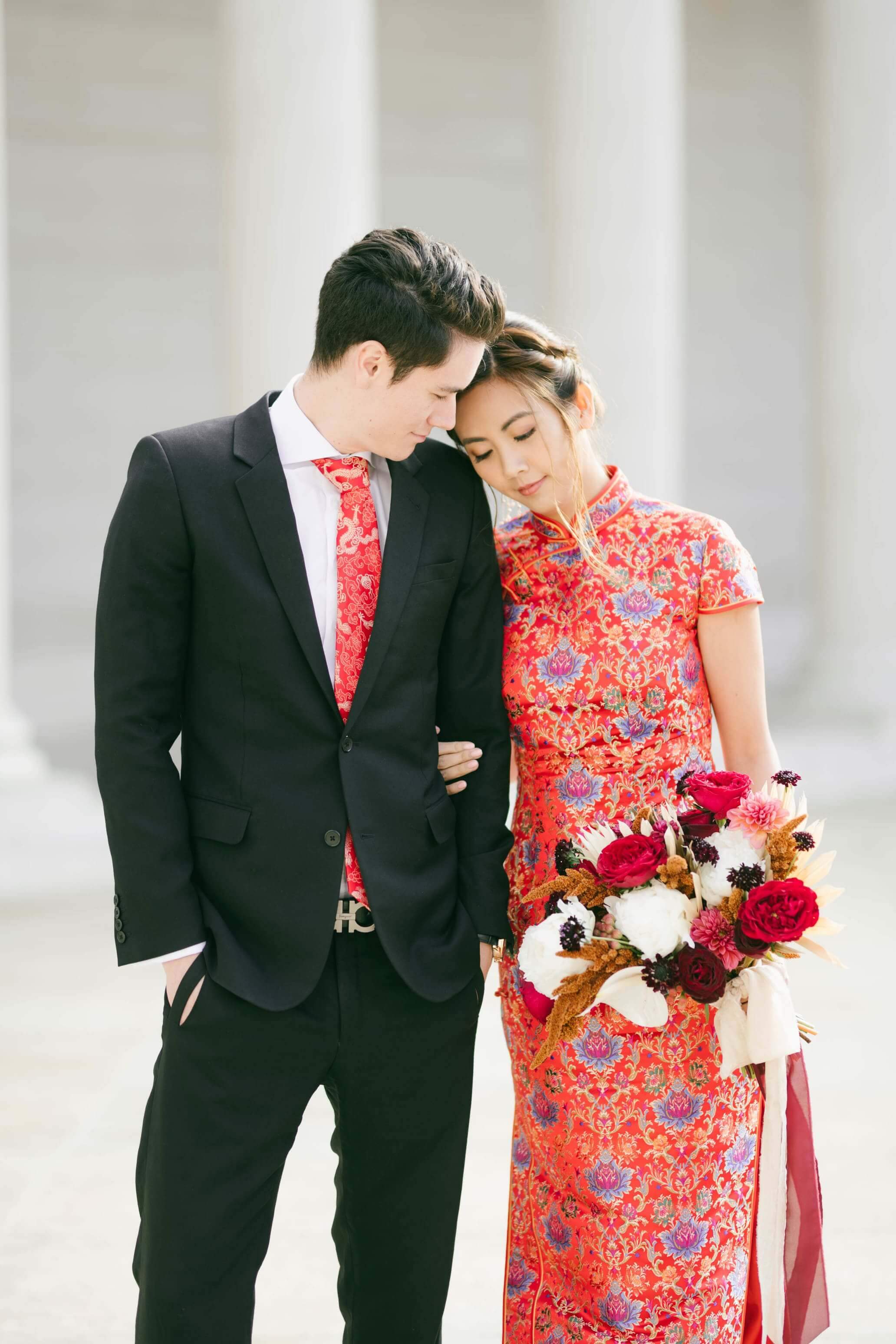 Chinese Wedding Dress | Modern Cheongsam & Qipao | East Meets Dress - Ali Bespoke Dress Chinese Wedding Dress | Modern Cheongsam & Qipao | East Meets Dress - Ali Bespoke Dress