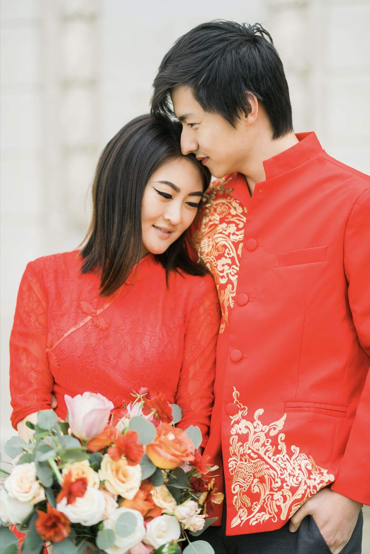 Emma Bespoke Dress | Modern Chinese Wedding Dress