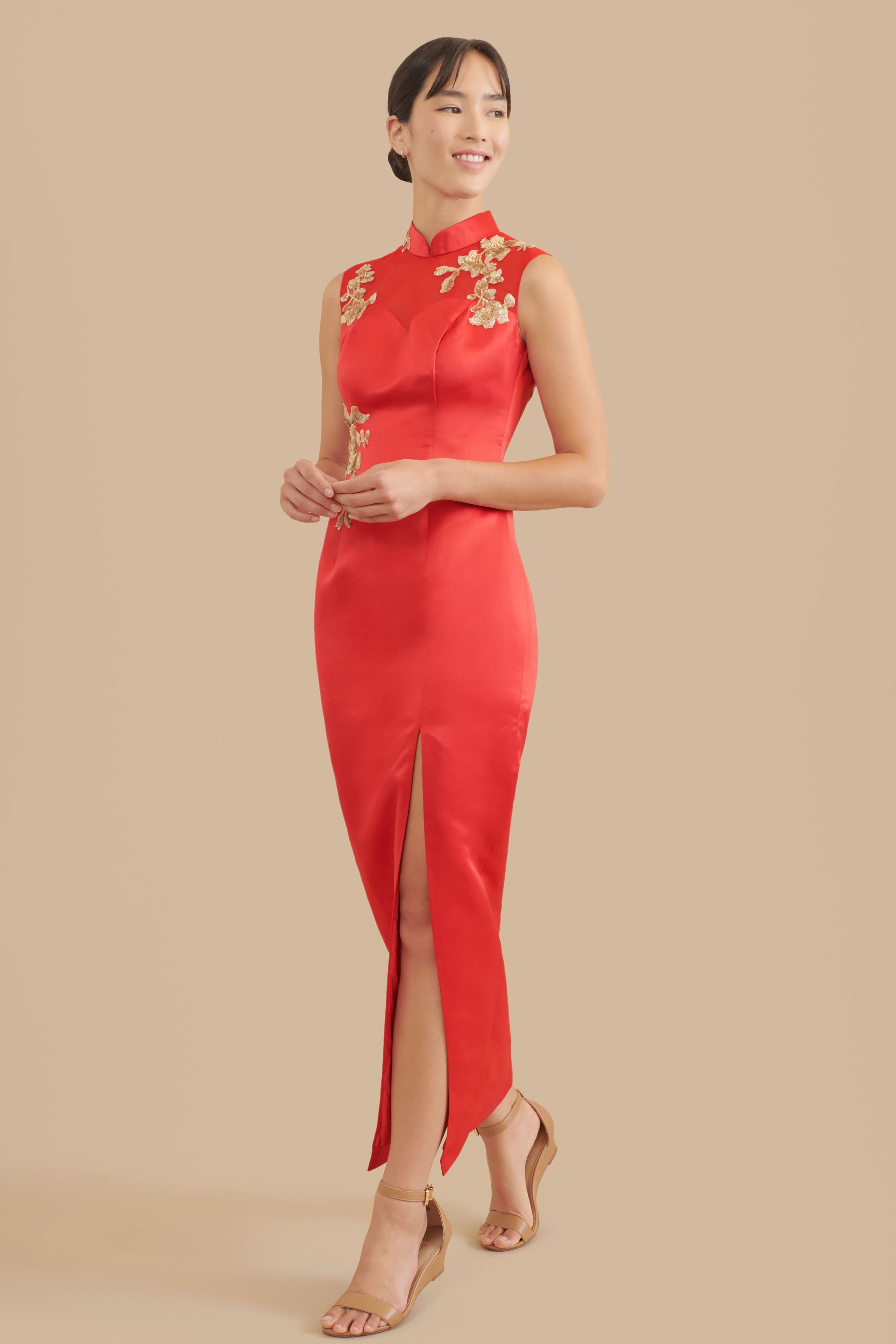 Grace Bespoke Dress | Modern Wedding Qipao | East Meets Dress Grace Bespoke Dress | Modern Wedding Qipao | East Meets Dress