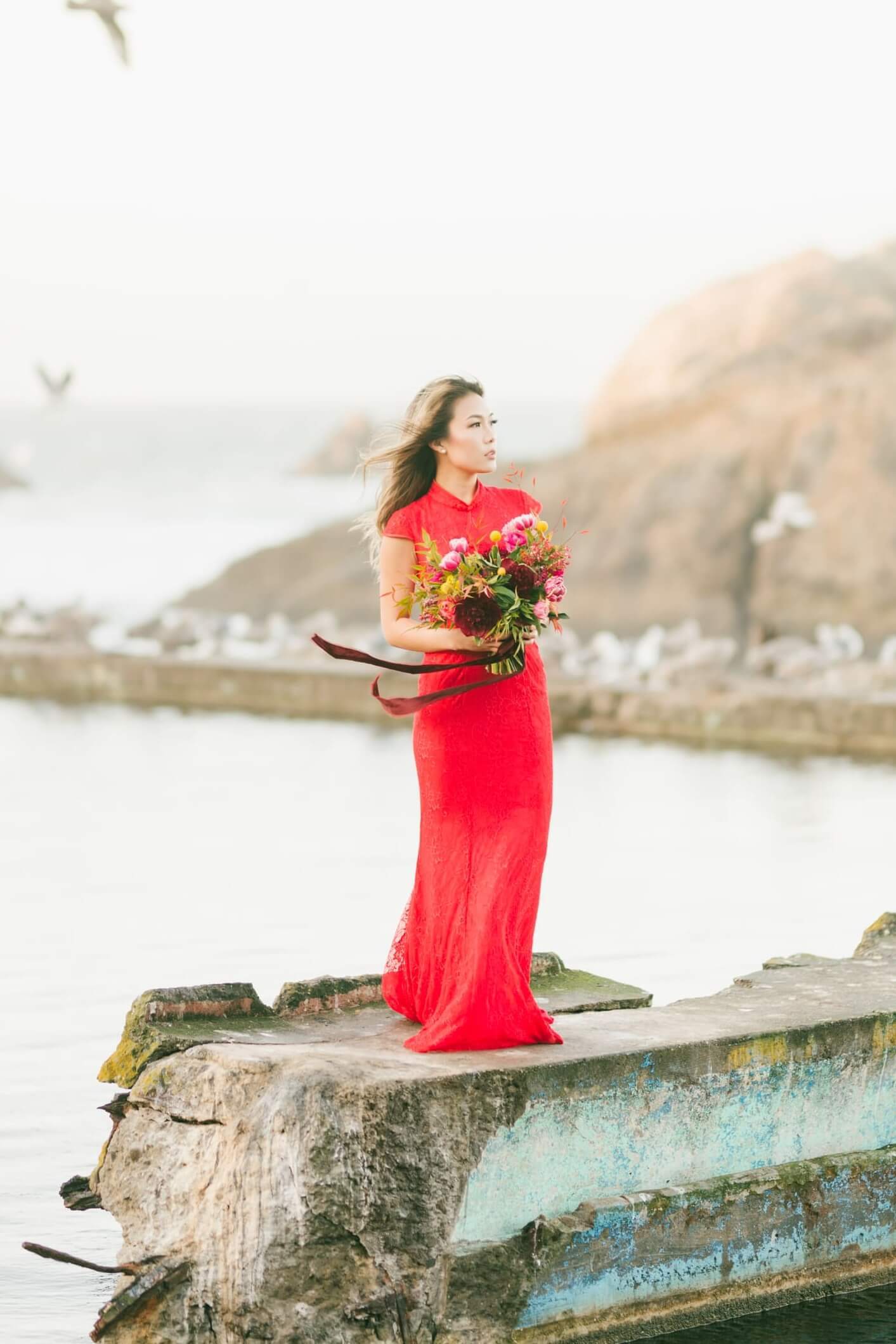 Emma Dress | Modern Chinese Wedding Dress | East Meets Dress L Emma Dress | Modern Chinese Wedding Dress | East Meets Dress L