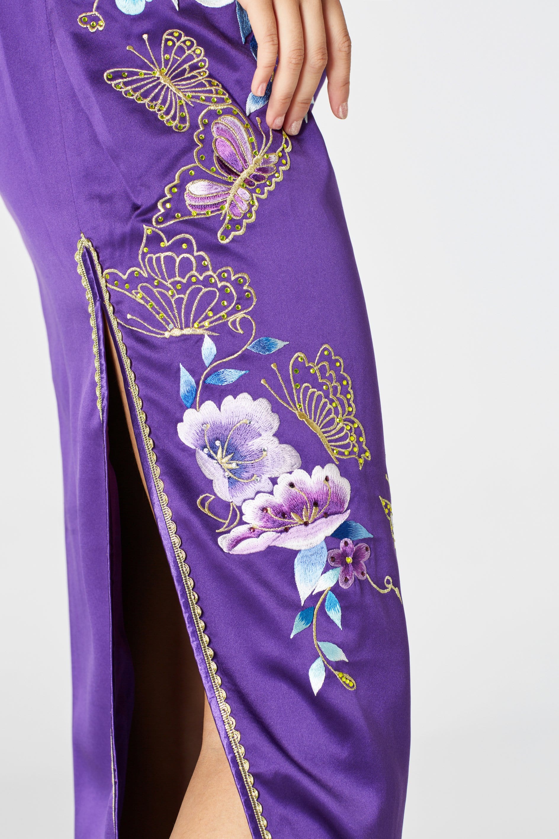 purple oriental dress Exotic Hanfu Dress for Girls Princess Fairy Costume