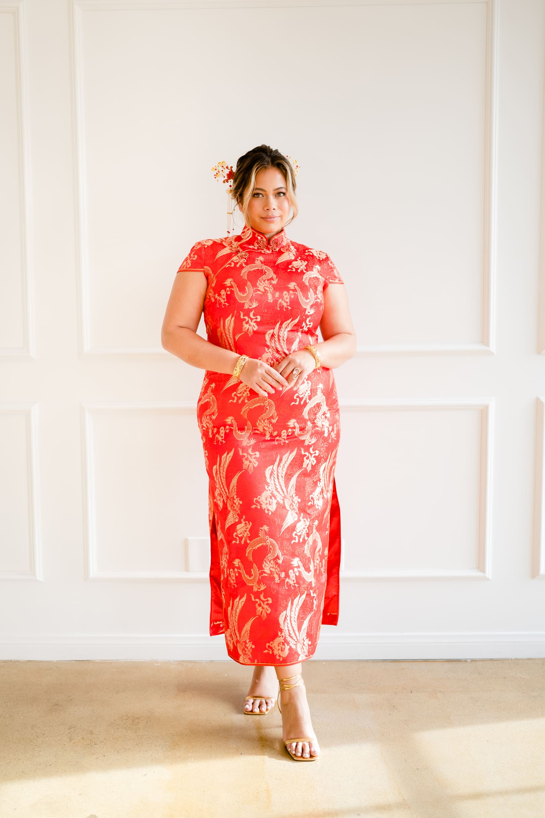 qipao dresses Traditional Chinese Wedding Qipao | East Meets Dress