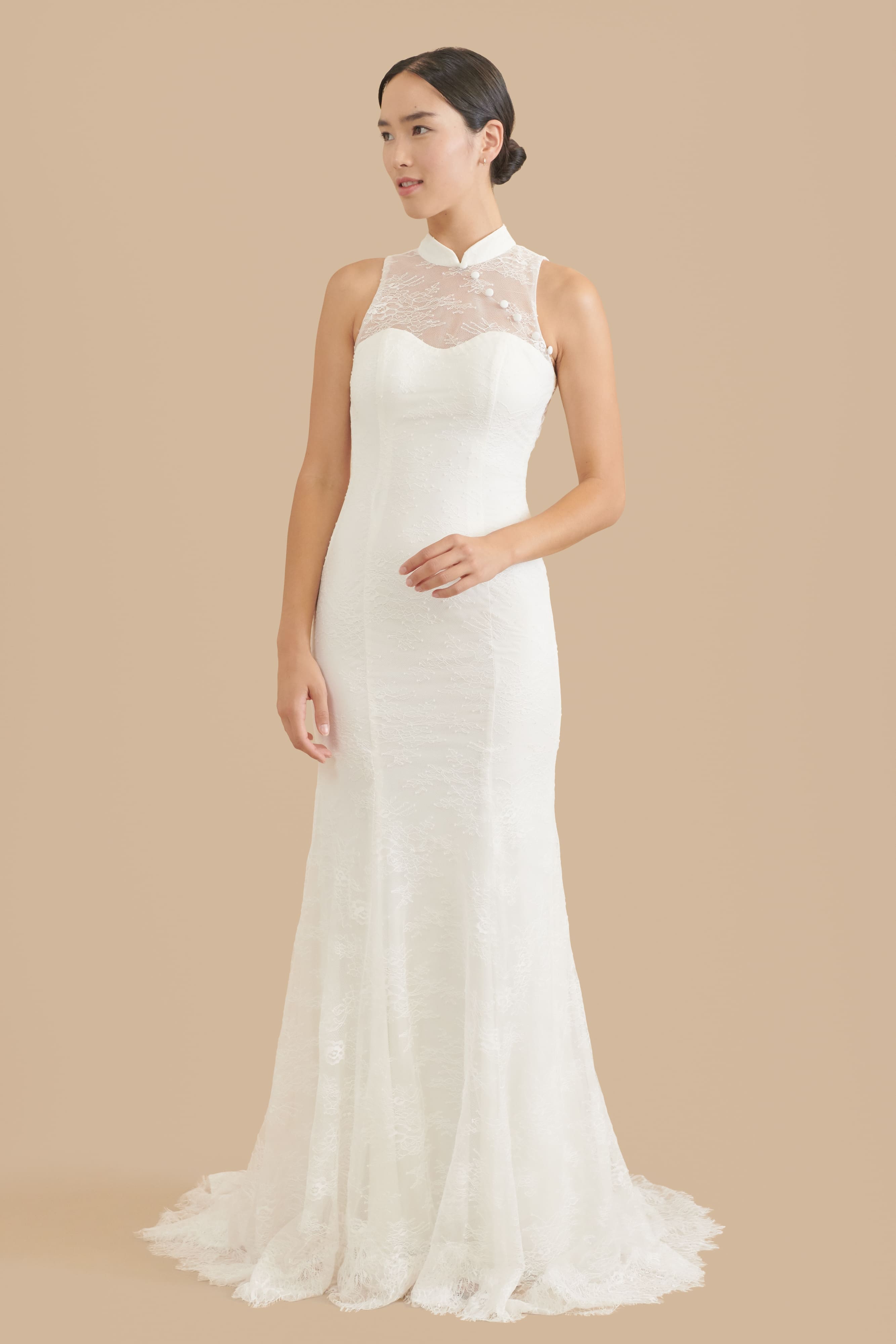 White Chinese Wedding Dress | Mabel Bespoke Dress White Chinese Wedding Dress | Mabel Bespoke Dress