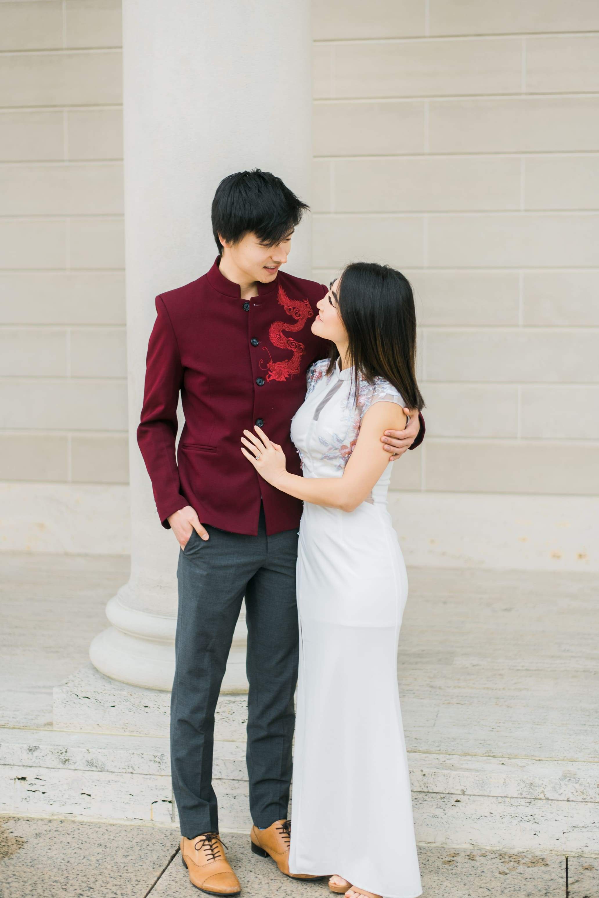 White Marilyn Dress | Modern White Chinese Wedding Dress White Marilyn Dress | Modern White Chinese Wedding Dress