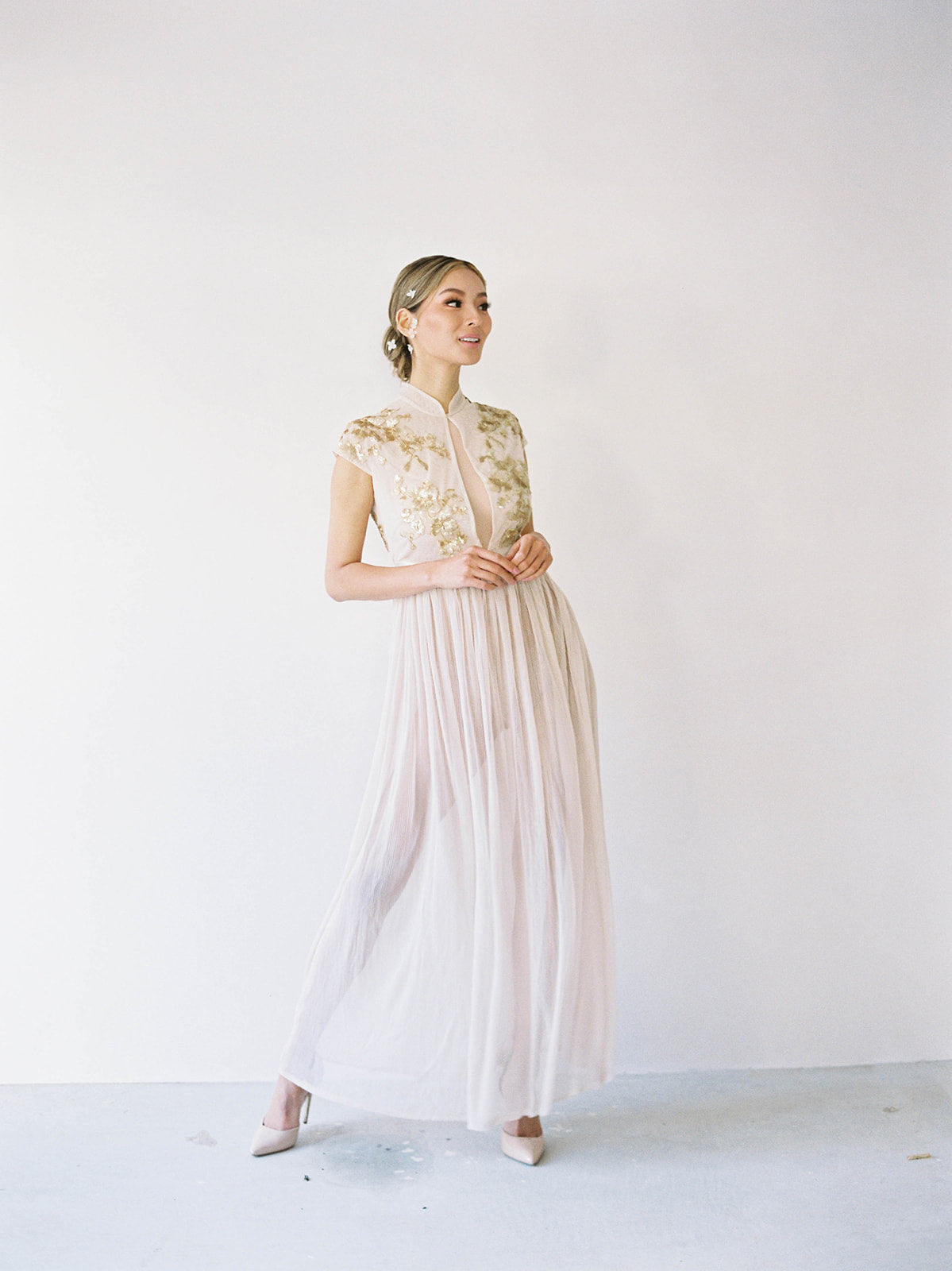 Amy Bespoke Dress | Modern Wedding Cheongsam