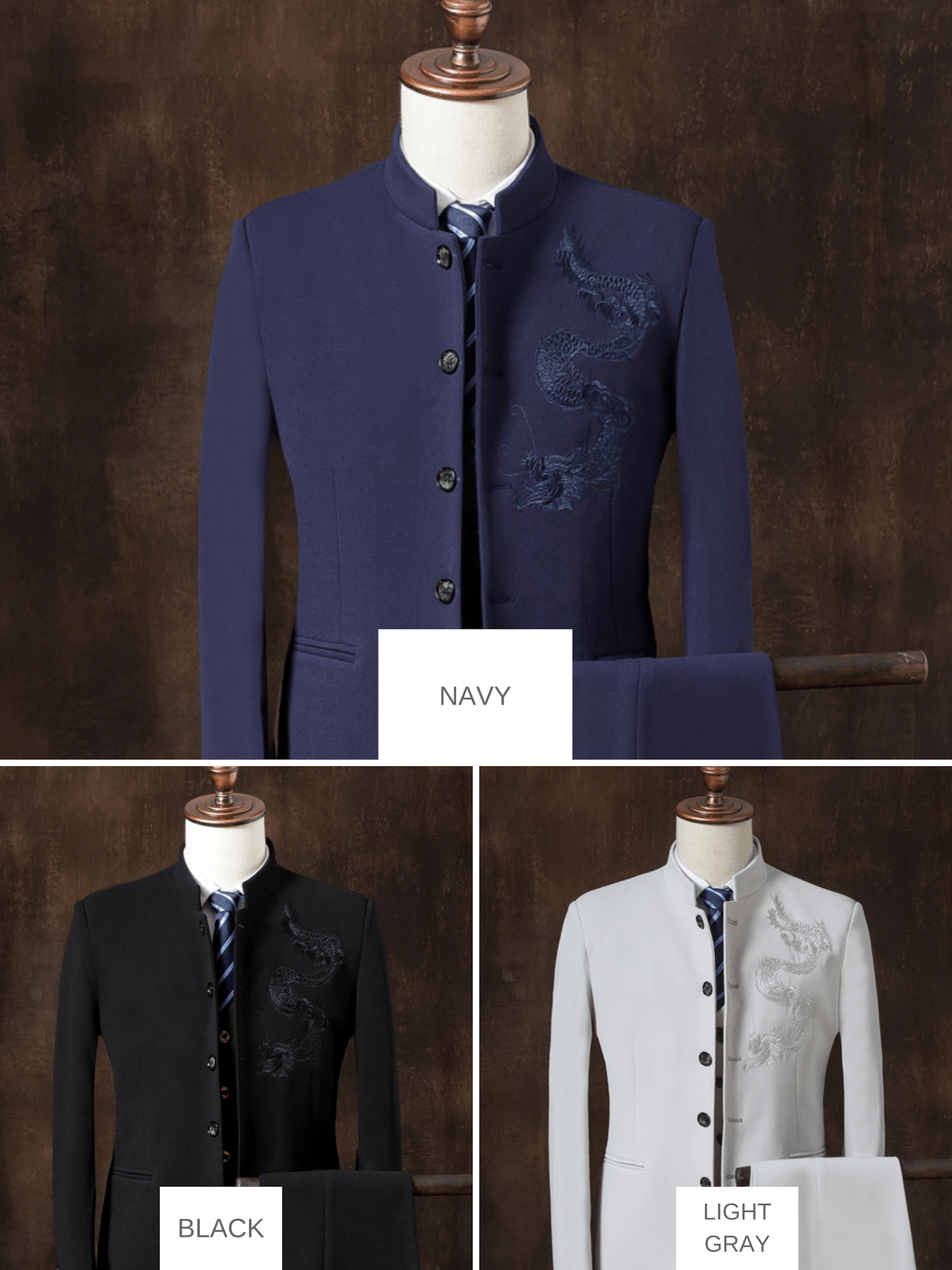 Song Jacket | Modern Slim-Fit Chinese Suit Jacket | East Meets Dress