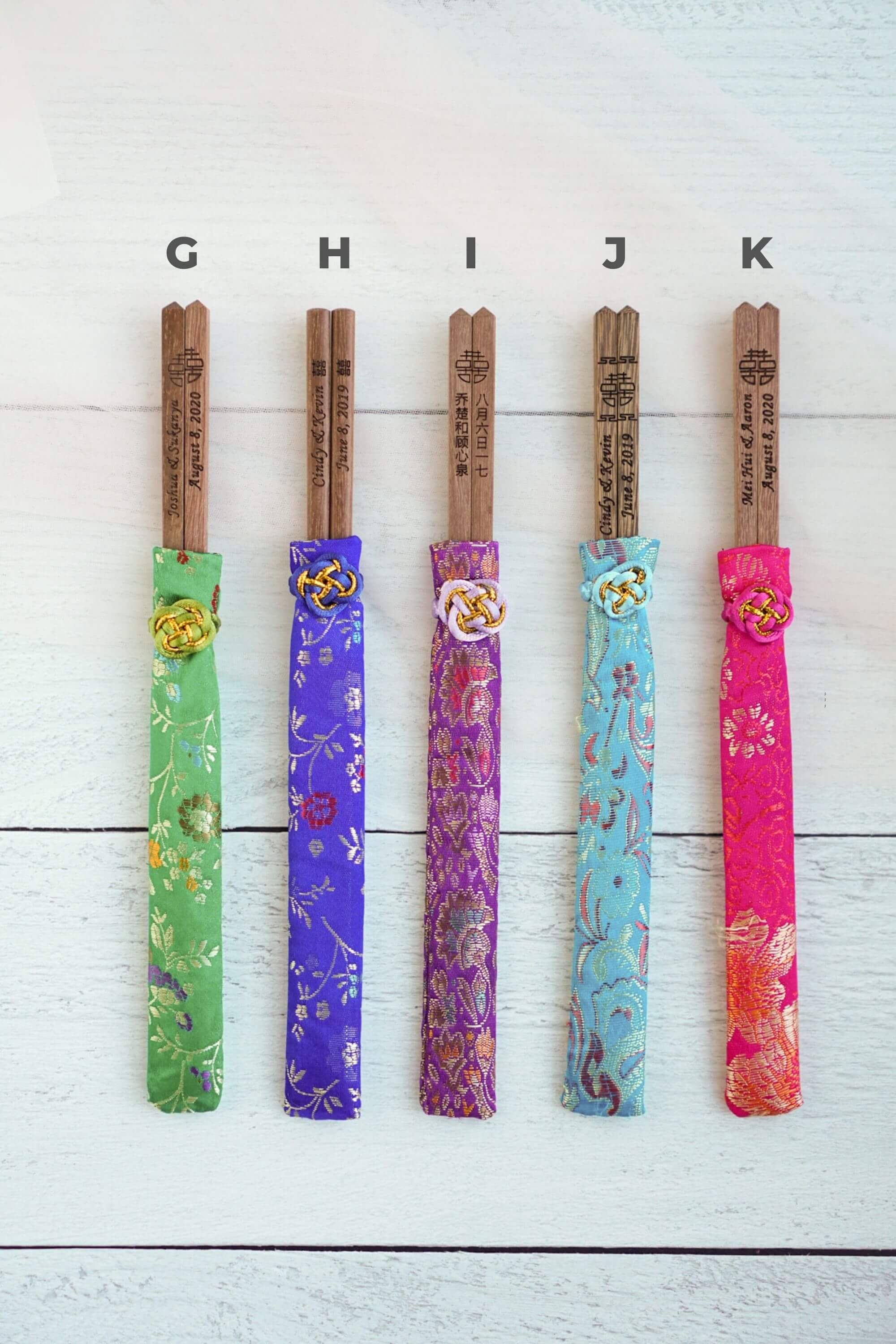 Custom Chopsticks with Paper Slips